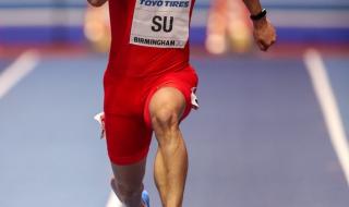 谢震业百米摘银 谢震业百米摘银